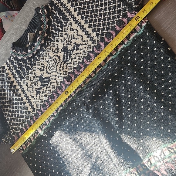 Dale of Norway snowflake and deer print wool ski sweater size XXL! - Picture 6 of 11